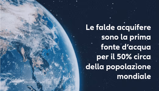 La prima fonte di acqua dolce - Falde acquifere: un problema invisibile sotto i nostri occhi